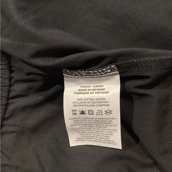 NIKE Club Woven Cargo Shorts Mens Size Medium Black - Picture 4 of 5